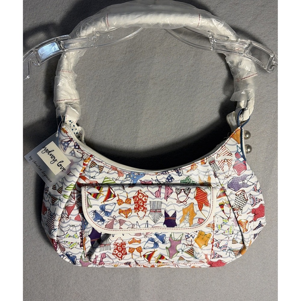 NWT Sydney Love  Shoulder Tote Bag  Large Graphic  Swim Suit  Print Summer Chic